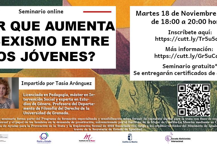 Seminario ¿Por qué aumenta el sexismo entre los jóvenes en redes sociales?