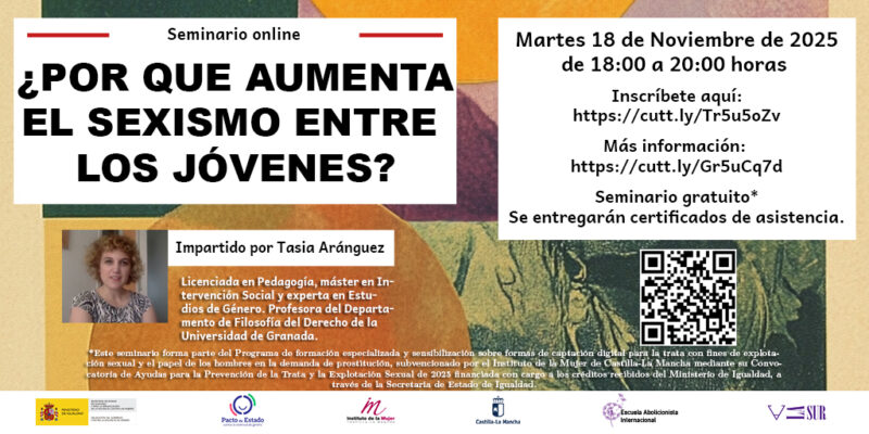 Seminario ¿Por qué aumenta el sexismo entre los jóvenes en redes sociales?