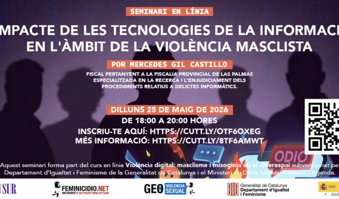 Seminari l'impacte de les TIC en l'àmbit de la violència masclista