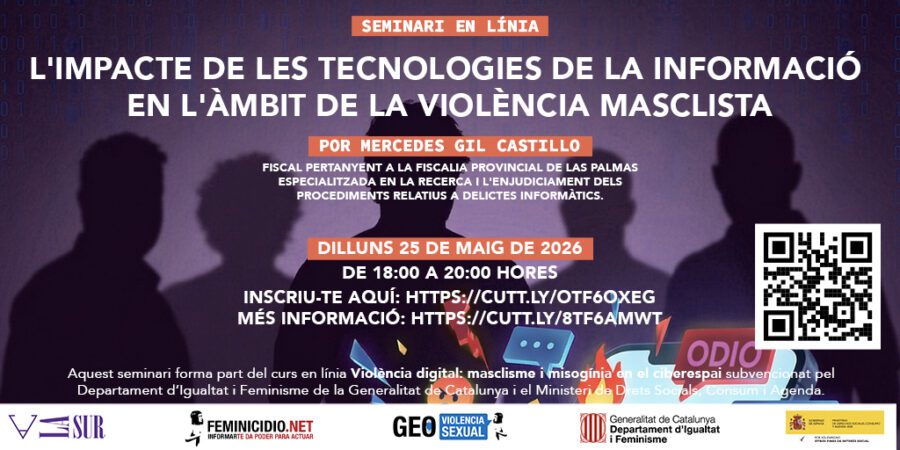 Seminari l'impacte de les TIC en l'àmbit de la violència masclista