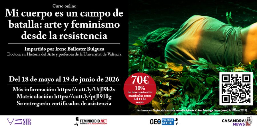 Curso Online Mi cuerpo es un campo de batalla: arte y feminismo desde la resistencia