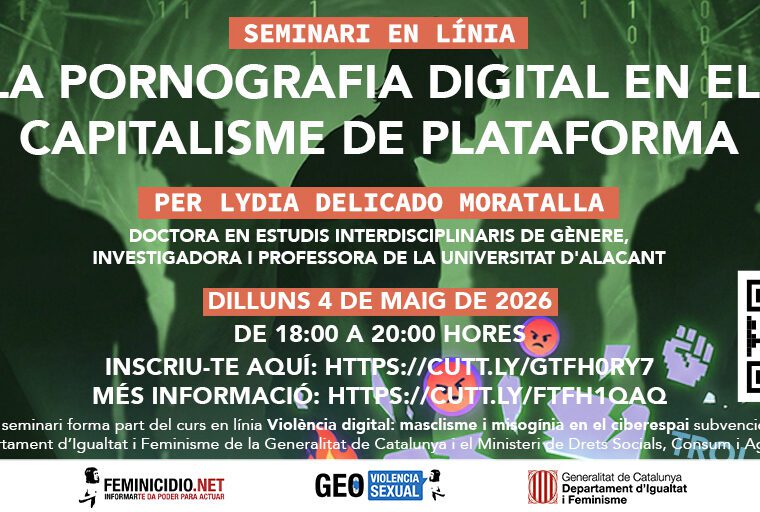 seminari La Pornografia Digital en el Capitalisme de Plataforma