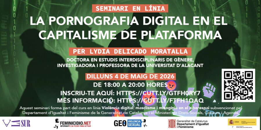 seminari La Pornografia Digital en el Capitalisme de Plataforma