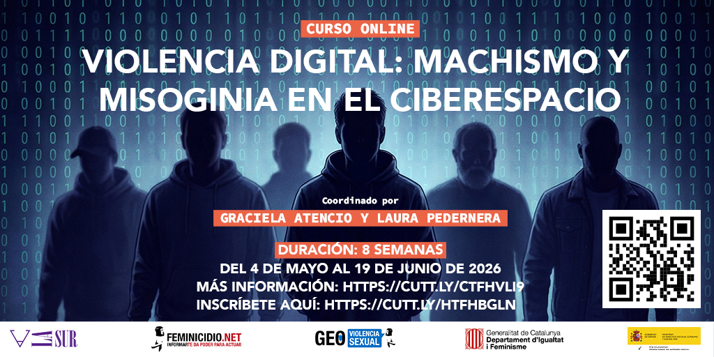 Curso online sobre violencia digital: machismo y misoginia en el espacio