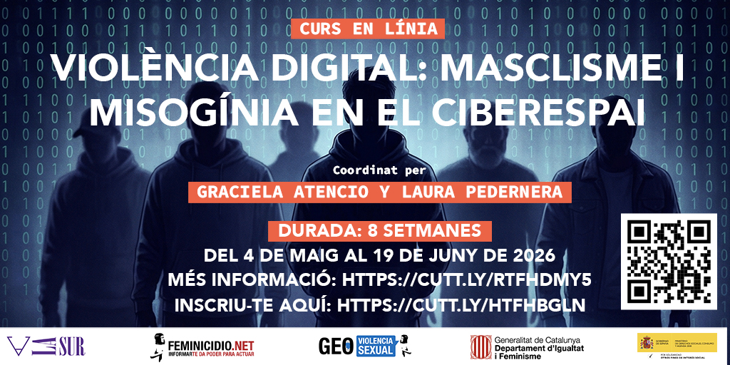 Curso online sobre violencia digital: machismo y misoginia en el espacio