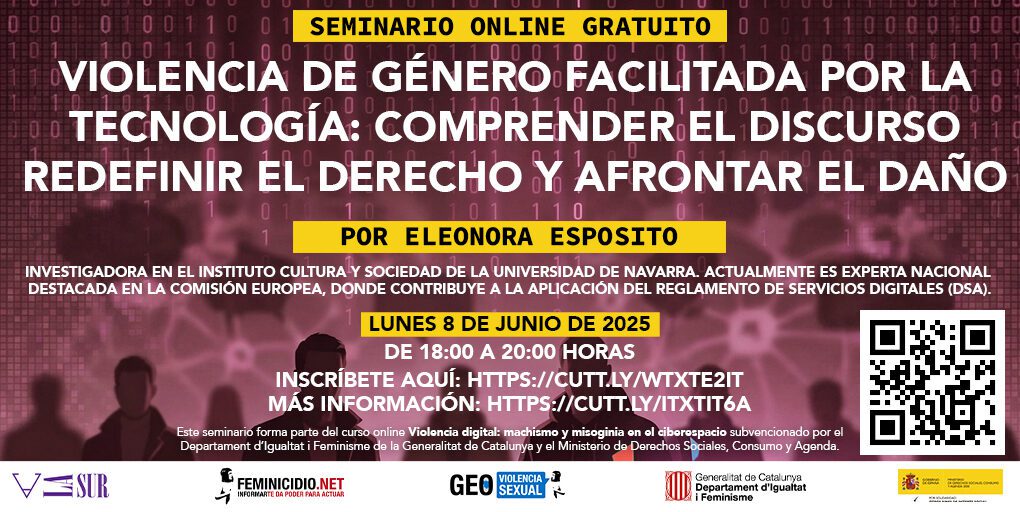 Violencia de género facilitada por la tecnología: comprender el discurso, redefinir el derecho y afrontar el daño