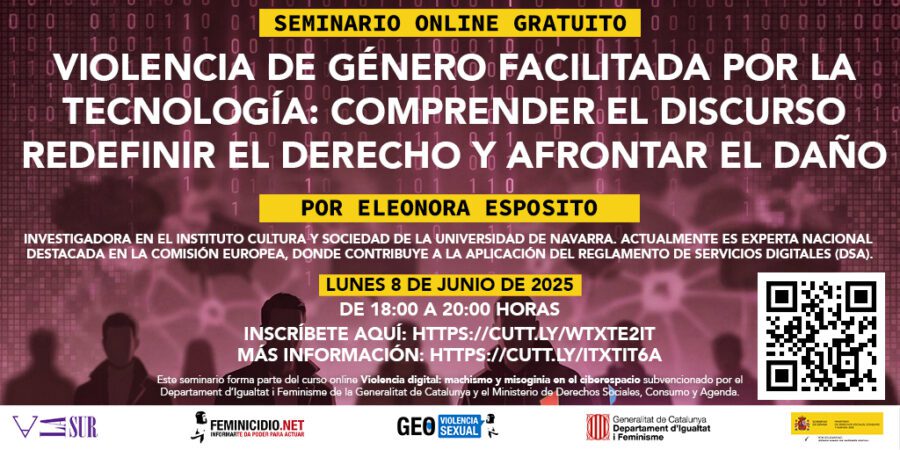 Violencia de género facilitada por la tecnología: comprender el discurso, redefinir el derecho y afrontar el daño