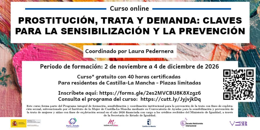 Curso online Prostitución, trata y demanda: claves para la sensibilización y la prevención