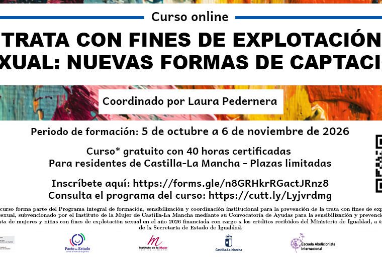 Curso online Trata con fines de explotación sexual: nuevas formas de captación
