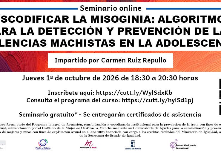 Seminario Descodificar la misoginia: algoritmos para la detección y prevención de las violencias machistas en la adolescencia