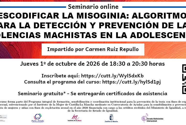 Seminario Descodificar la misoginia: algoritmos para la detección y prevención de las violencias machistas en la adolescencia