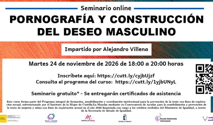 Seminario Pornografía y construcción del deseo masculino.