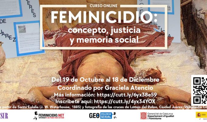 Curso online: Feminicidio: concepto, justicia y memoria social