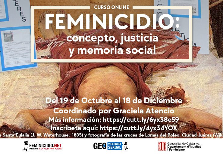 Curso online: Feminicidio: concepto, justicia y memoria social