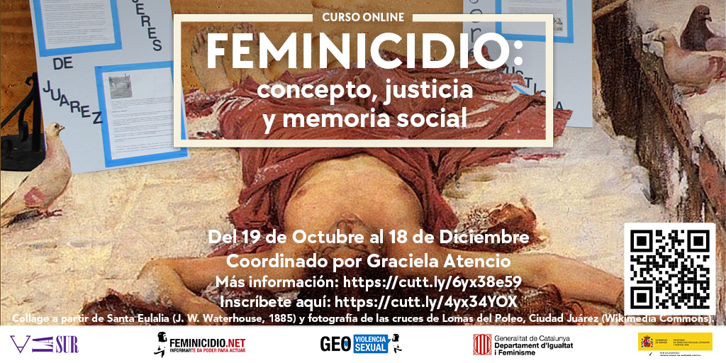 Curso online: Feminicidio: concepto, justicia y memoria social